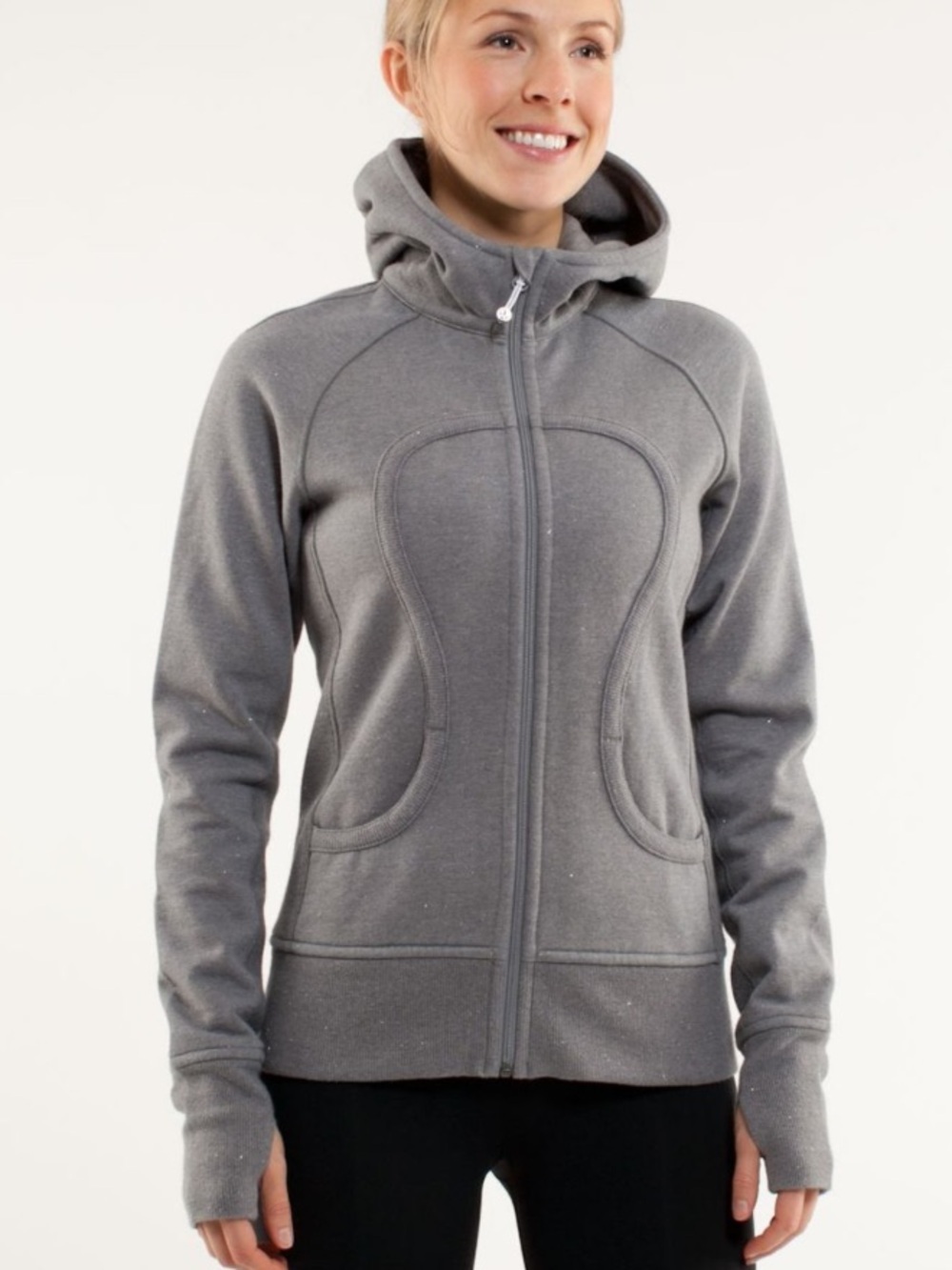 Lululemon Scuba Hoodie *Sparkle
Heathered Blurred Grey / Blurred Grey